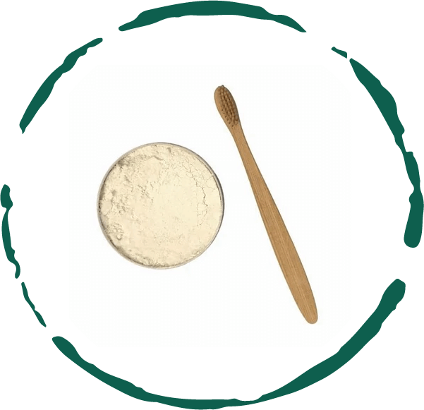 All-Natural Tooth Powder. Eco-Friendly 