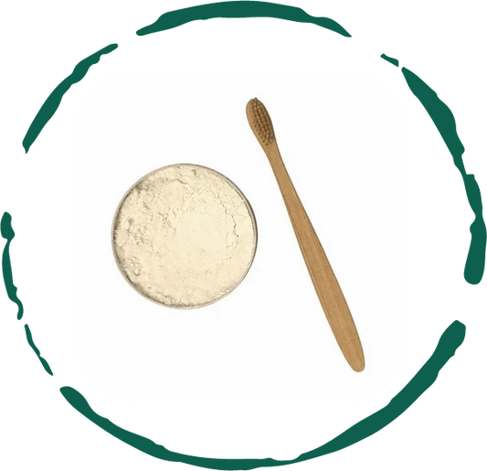 All-Natural Tooth Powder. Eco-Friendly 